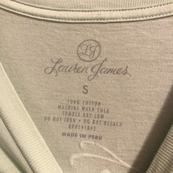Like new Lauren James tee shirt. Size small. Very cute!! - Picture 5 of 5